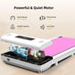 Pink Under Desk Walking Pad Treadmill With Remote