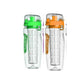 32Oz Fruit Infusing Infuser Water Bottle Water Fruit Bottle BPA Free Plastic Sport Fruit Infuser Water Bottles With Infuser Juice Shaker Drink Bottle Of Water