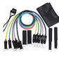 Resistance Bands Set With Door Anchor Ankle Straps