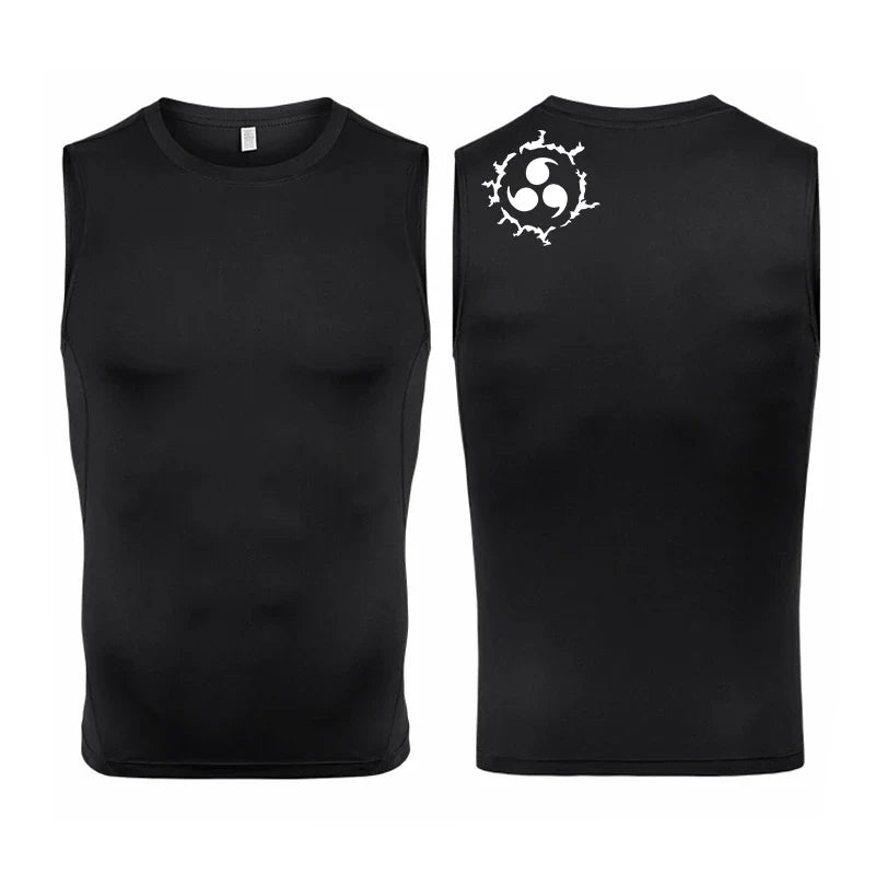 Men's Anime Inspired Compression Athletic Tank Top