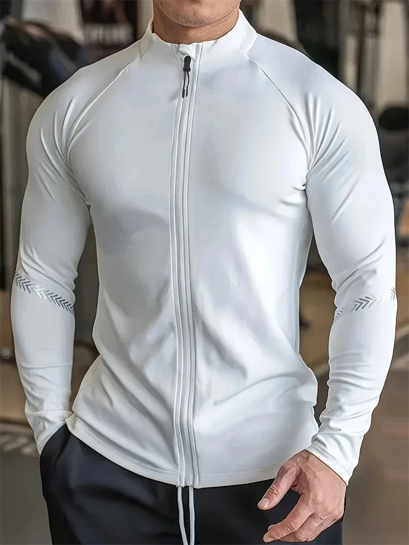 Men's Compression Sports Jacket Quick Dry Fitness