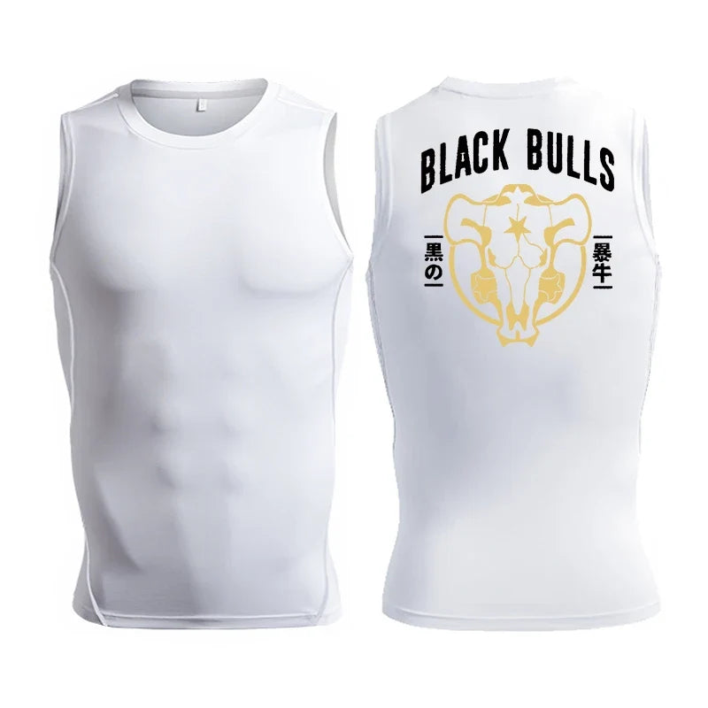 Men's Anime Inspired Compression Athletic Tank Top