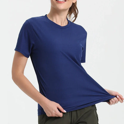 Women's Quick Dry Compression T Shirt For Running