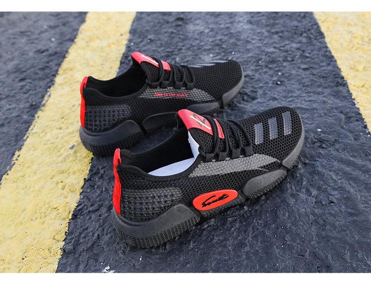 Men's Lightweight Breathable Slip On Running Sports Shoes