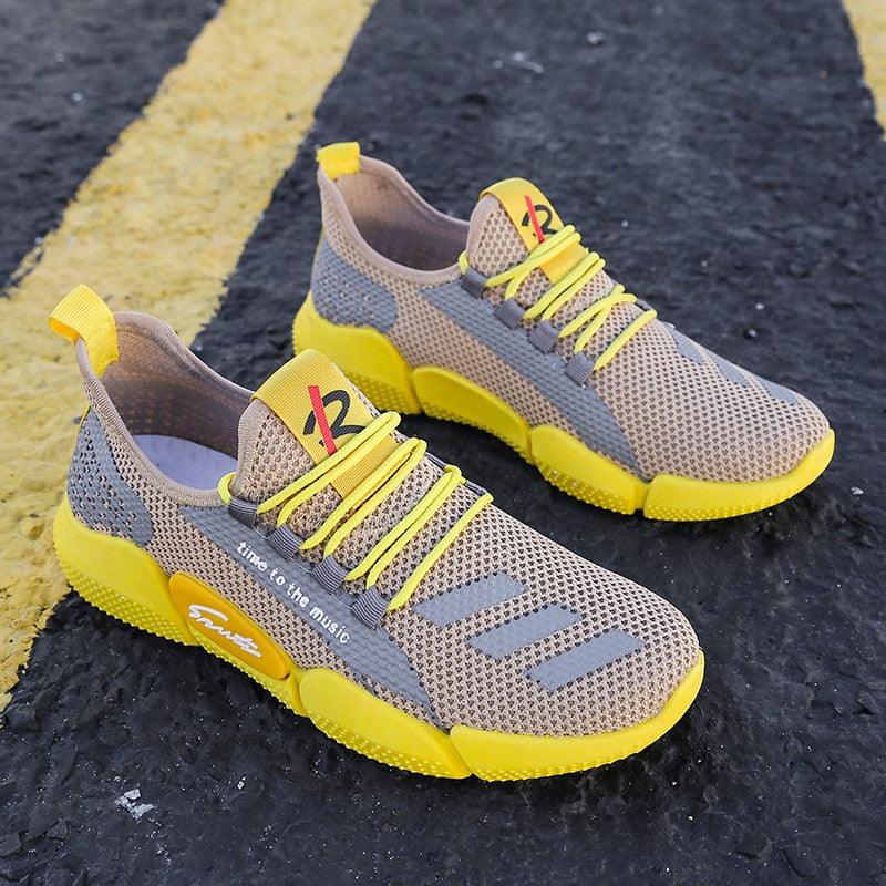 Men's Lightweight Breathable Slip On Running Sports Shoes