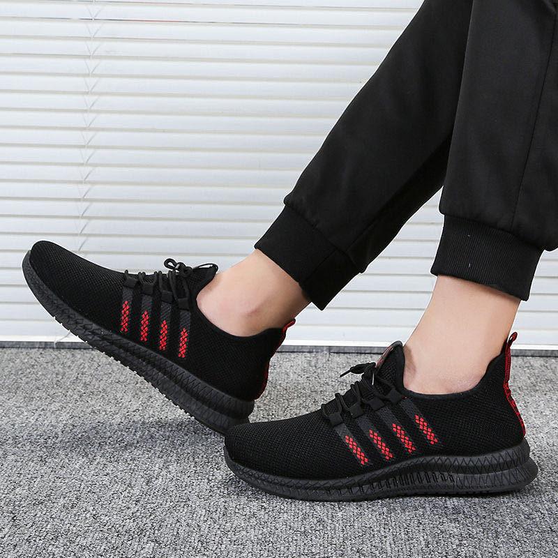 Men's Lightweight Breathable Slip On Running Sports Shoes