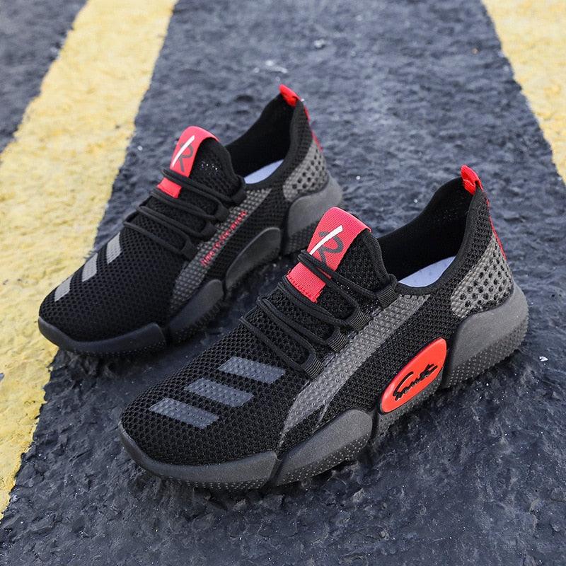 Men's Lightweight Breathable Slip On Running Sports Shoes