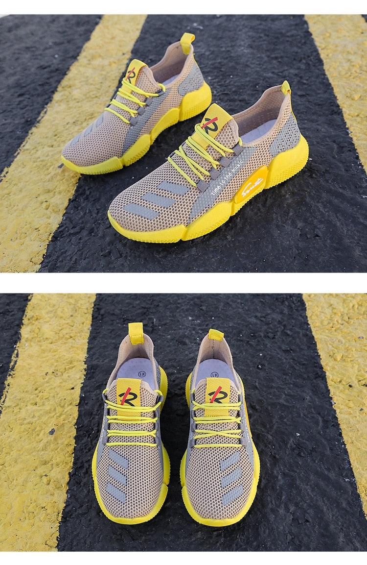 Men's Lightweight Breathable Slip On Running Sports Shoes