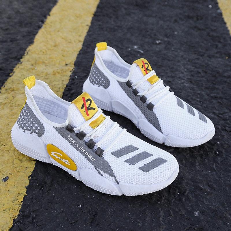 Men's Lightweight Breathable Slip On Running Sports Shoes