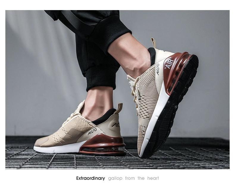 Unisex Air Cushion Breathable Lightweight Running Sneakers