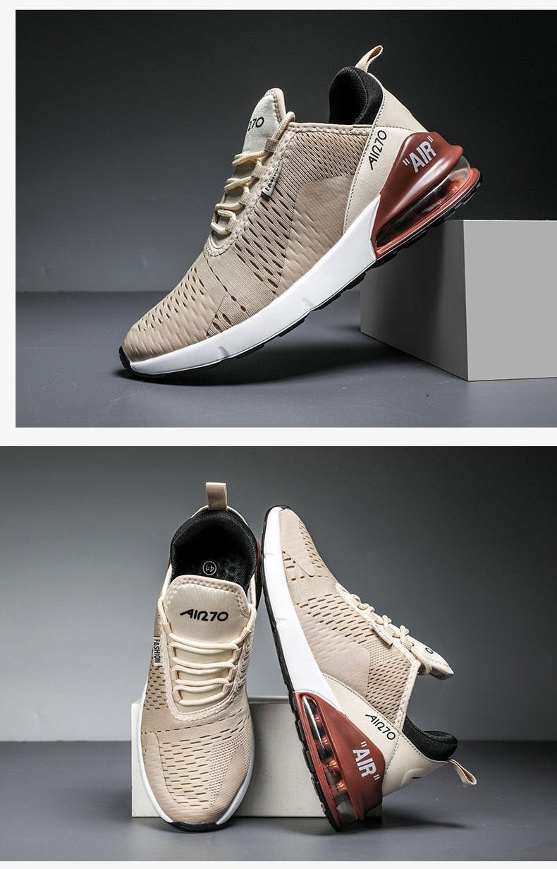 Unisex Air Cushion Breathable Lightweight Running Sneakers